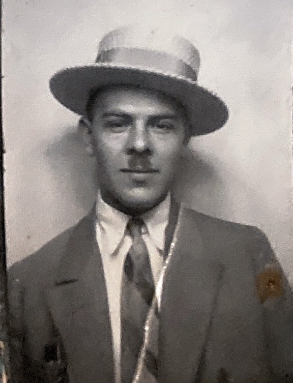 Family portrait spanning generations